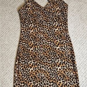 Leopard Print Bodycon Dress